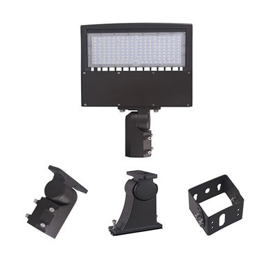 Luces del estacionamiento de IP65 150W LED con el ajustador Arm Mount Yoke Mount For Road del resbalón y la iluminación al aire libre de la cancha de básquet