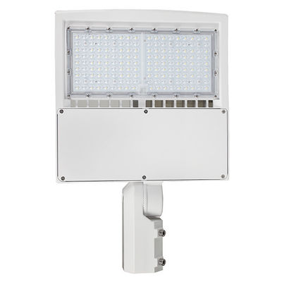 Caja de zapato al aire libre de vivienda blanca de la iluminación 150W LED 5000K 100-277Vac IP65