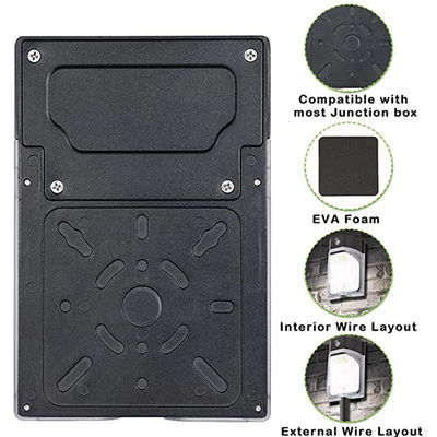pequeñas IP65 5000K LED luces del paquete de la pared de 20W con la fotocélula
