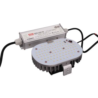 Equipos de modificación de la base LED de 120 grados 8000LM 5000K 80W E39 6 pulgadas