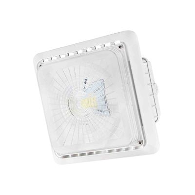 55W el toldo de los lúmenes 100V LED del cuadrado 7150 enciende 8,94&quot; ×8.94 ' ×4.53”