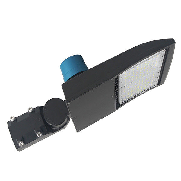 Luz AC100-277V 5000K de la caja de zapato de la fotocélula 150W con el ajustador del resbalón/el soporte directo del soporte/de muñón