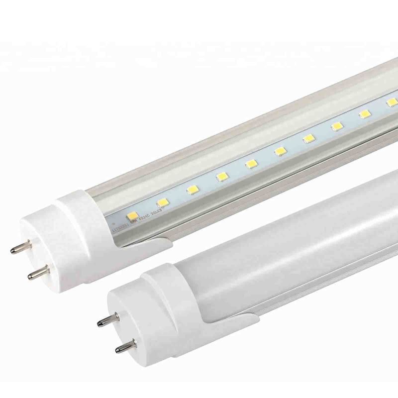 T8 alambre directo LED Tubelight 4 pies de poder bilateral bajo de 22W 100V 2640LM G13