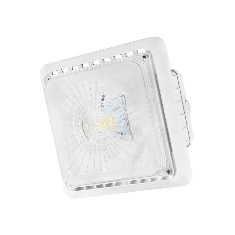 55W el toldo de los lúmenes 100V LED del cuadrado 7150 enciende 8,94&quot; ×8.94 ' ×4.53”